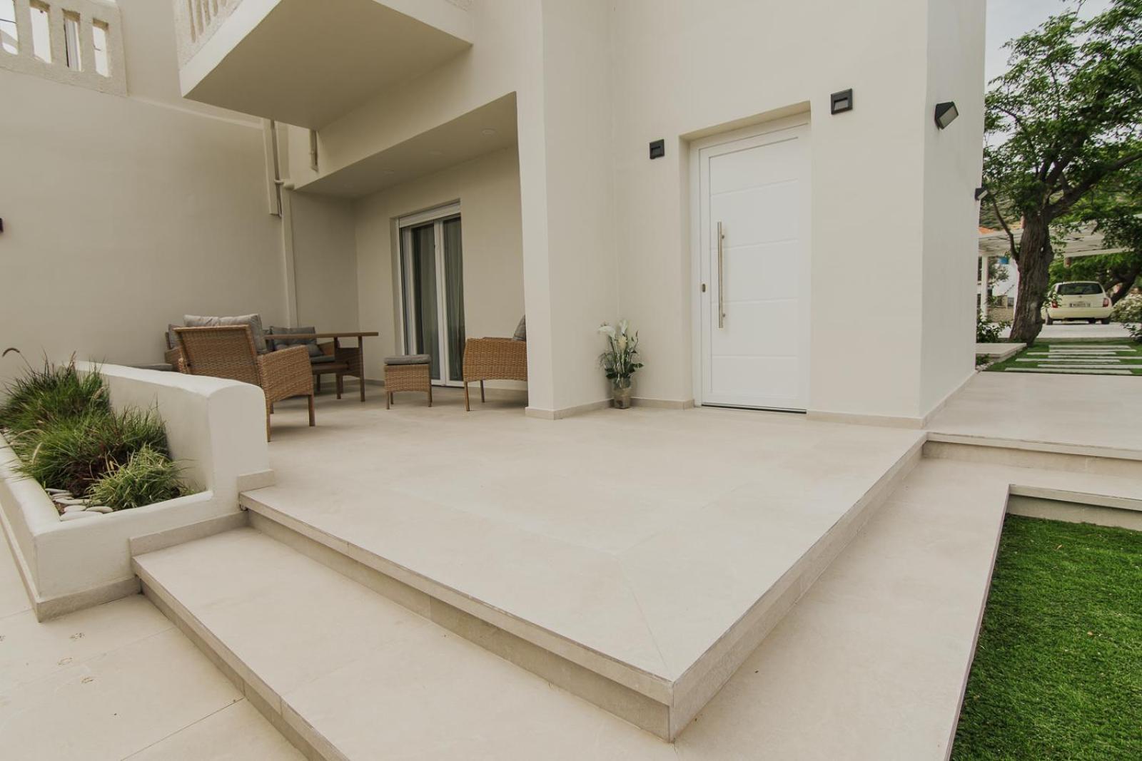 Le Jardin Apartments Kampos Marathokampou ภายนอก รูปภาพ