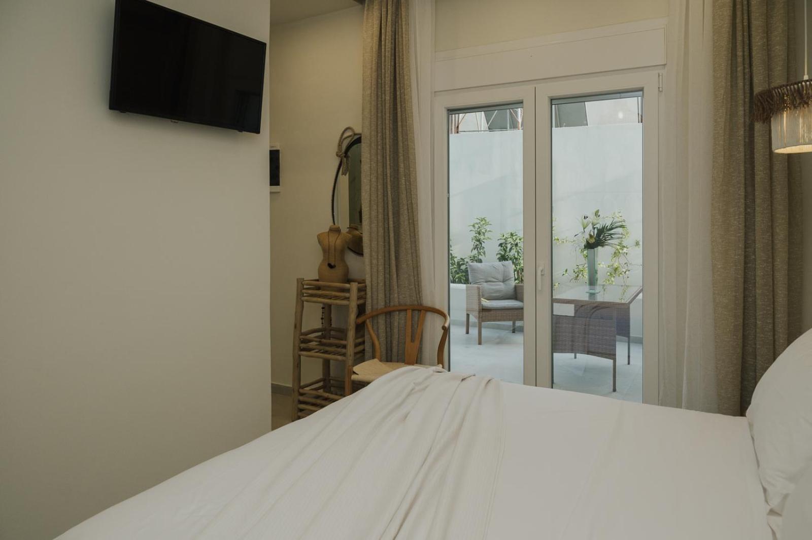Le Jardin Apartments Kampos Marathokampou ภายนอก รูปภาพ