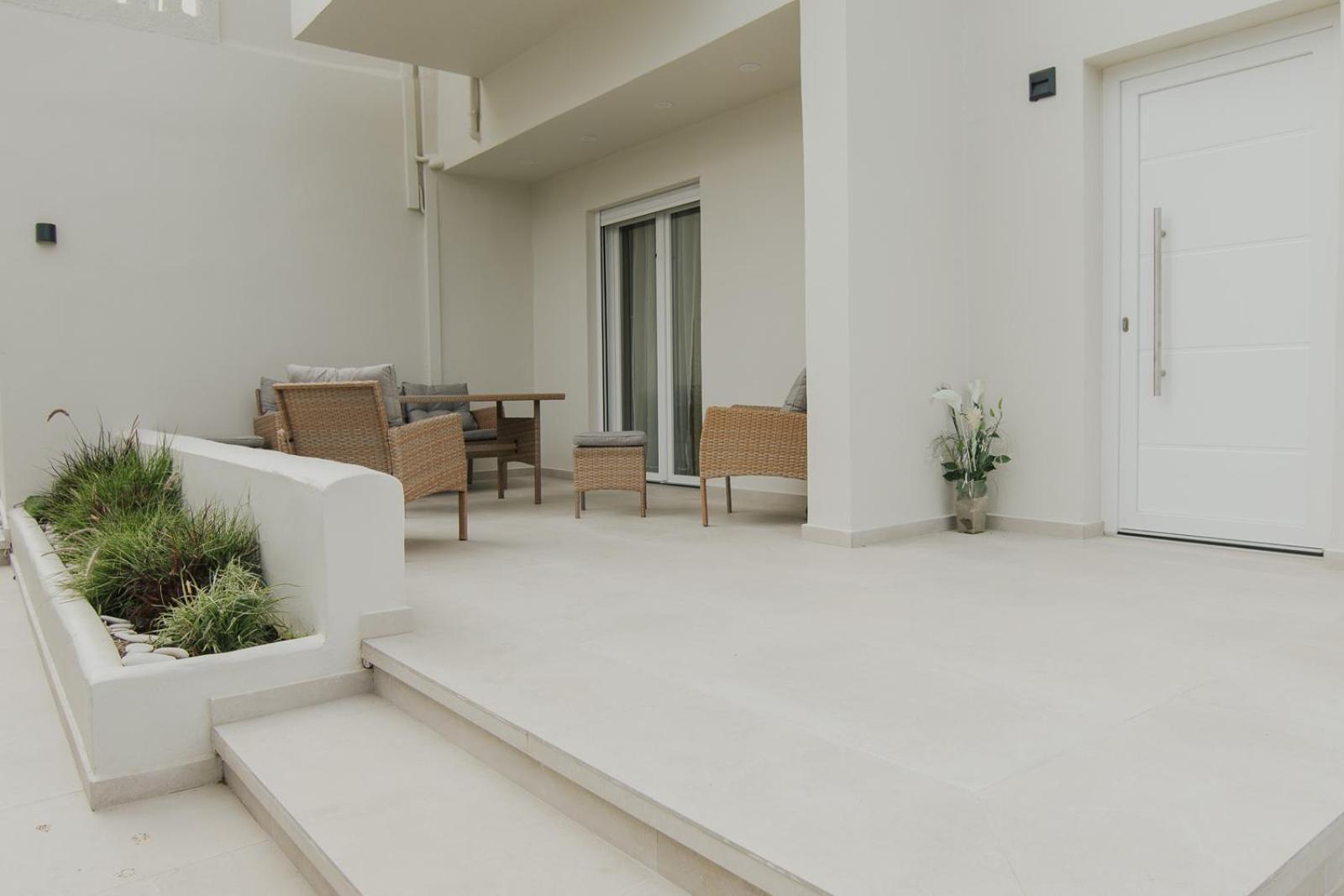 Le Jardin Apartments Kampos Marathokampou ภายนอก รูปภาพ