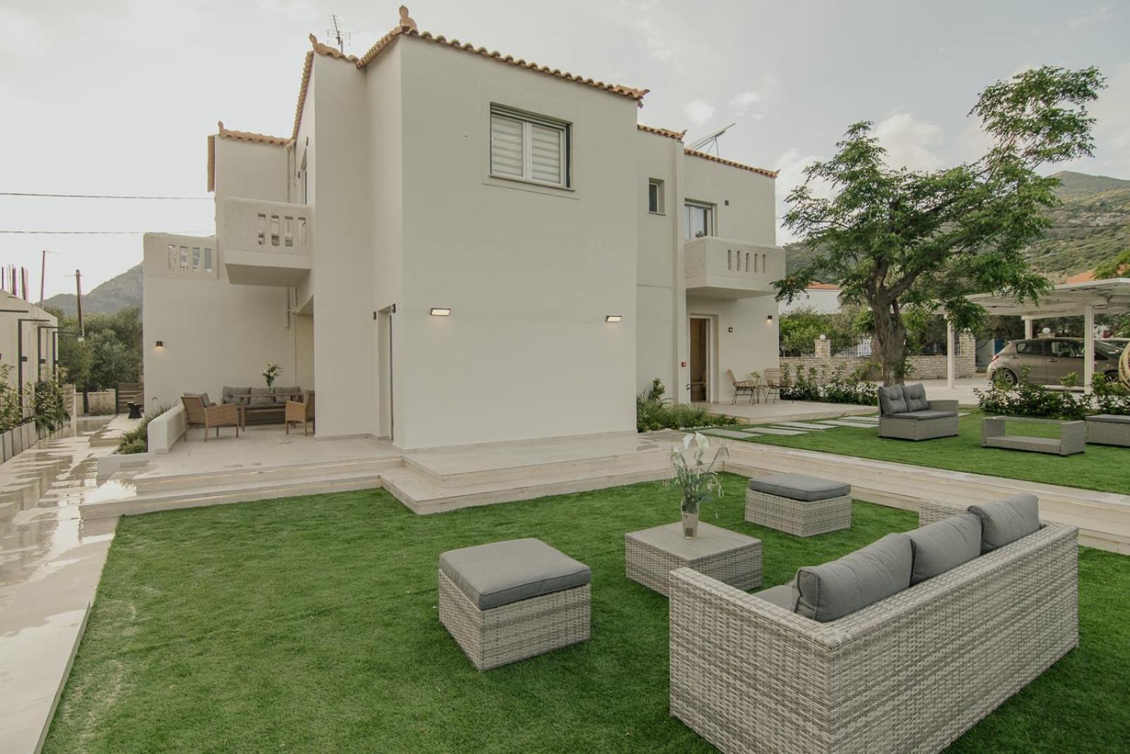 Le Jardin Apartments Kampos Marathokampou ภายนอก รูปภาพ