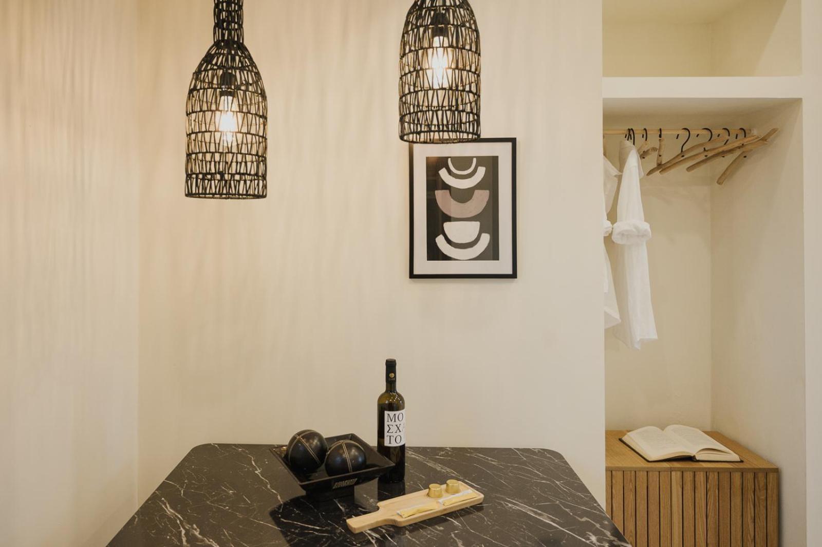 Le Jardin Apartments Kampos Marathokampou ภายนอก รูปภาพ
