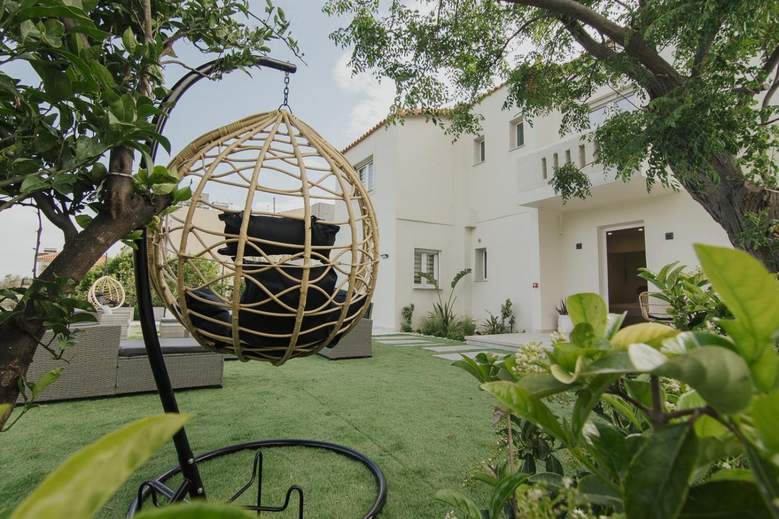Le Jardin Apartments Kampos Marathokampou ภายนอก รูปภาพ