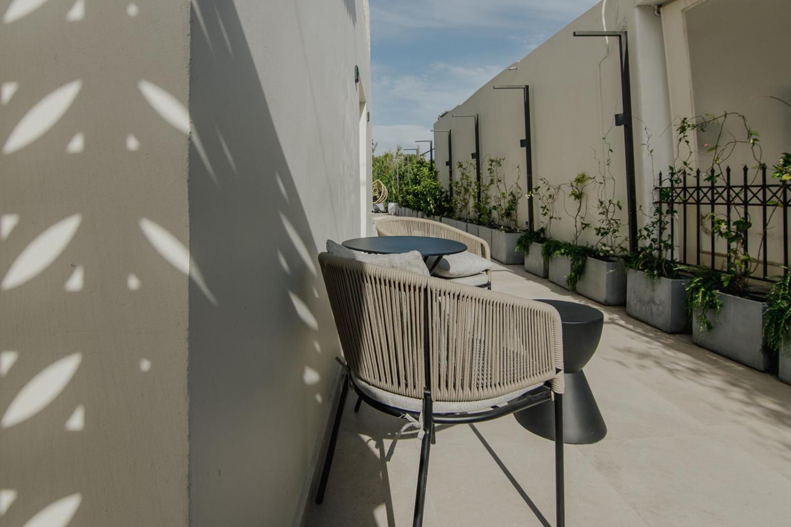 Le Jardin Apartments Kampos Marathokampou ภายนอก รูปภาพ