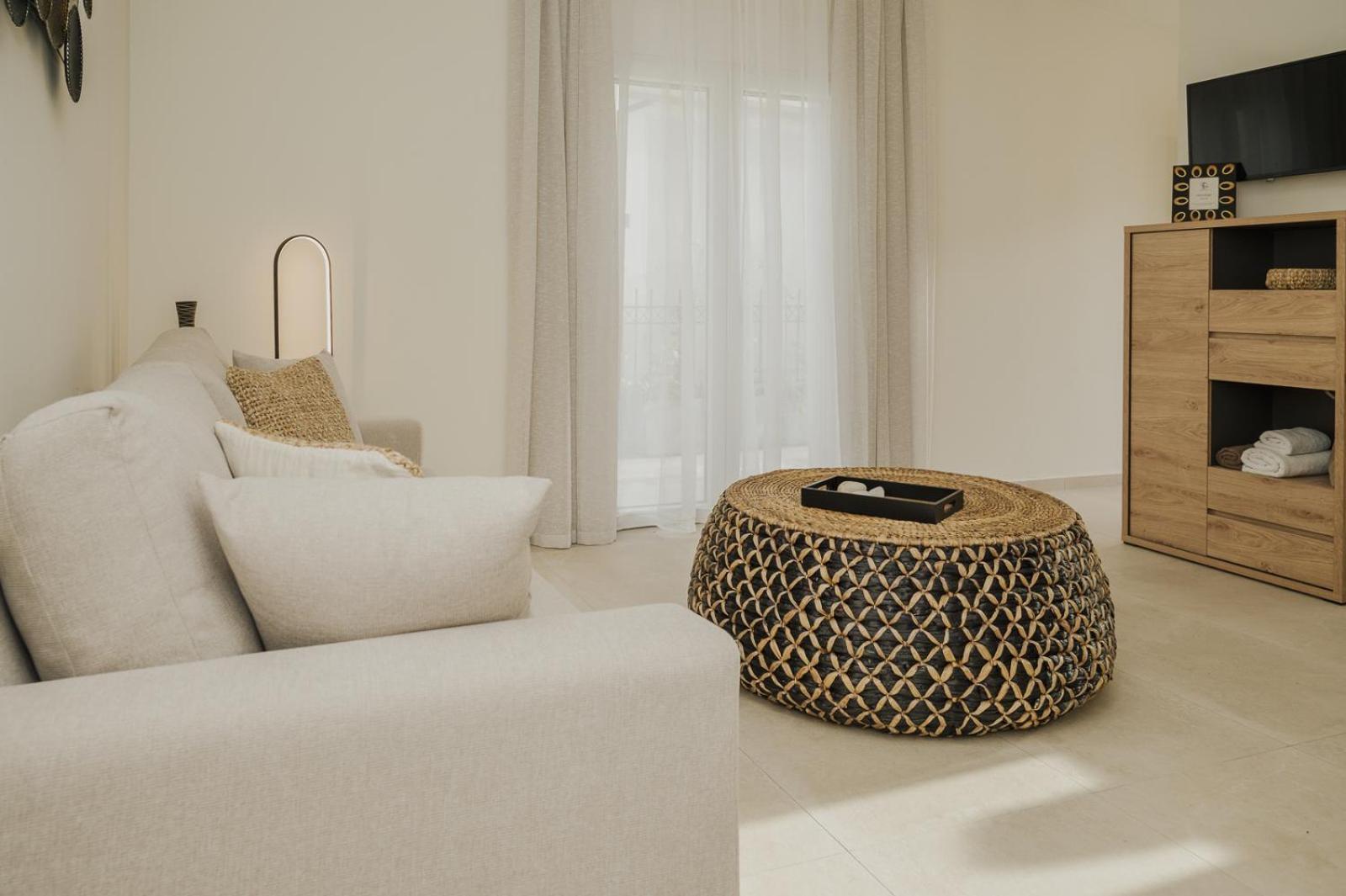 Le Jardin Apartments Kampos Marathokampou ภายนอก รูปภาพ